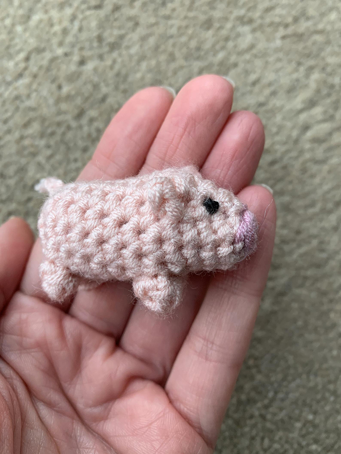 laulovescrochet crochet pattern output piglet