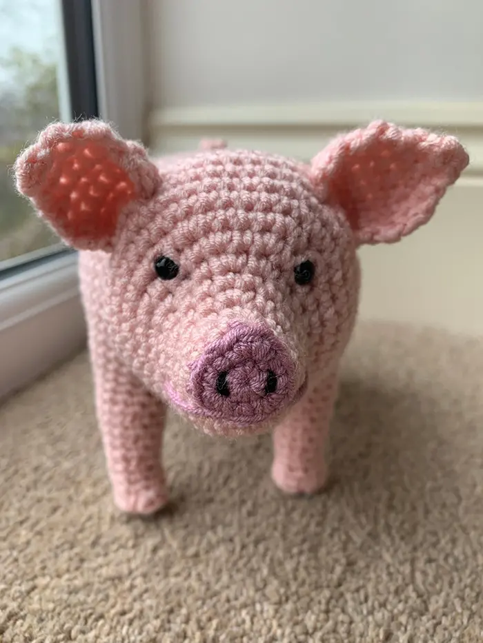 laulovescrochet knitting manual output pig face