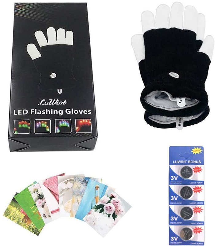 led flashing hand protection