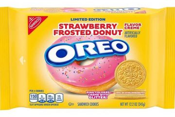 oreo Strawberry Frosted Donut Flavor