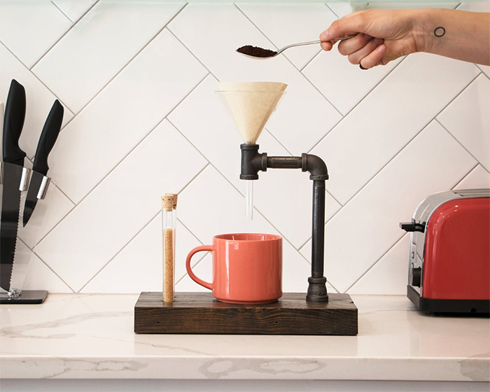 pour over coffee stand