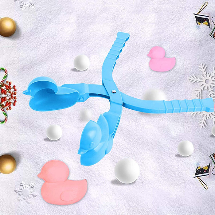 sky blue duck-shaped snowball maker