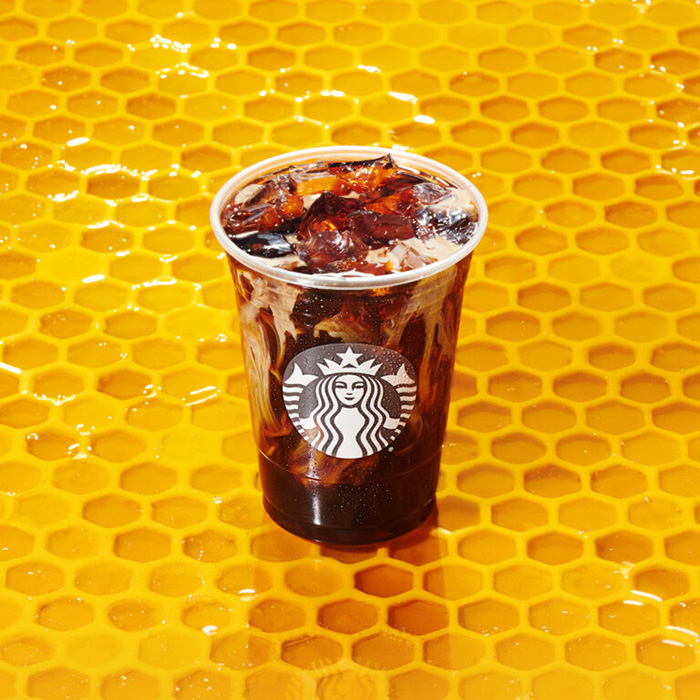 starbucks winter menu honey almondmilk cold brew