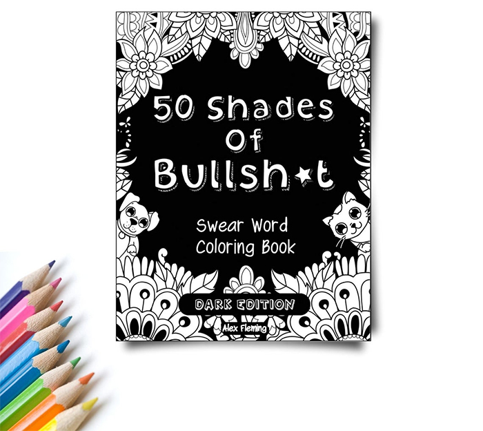 swear words coloring book