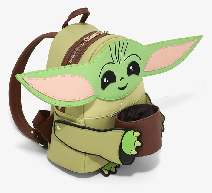 the child bag with cup