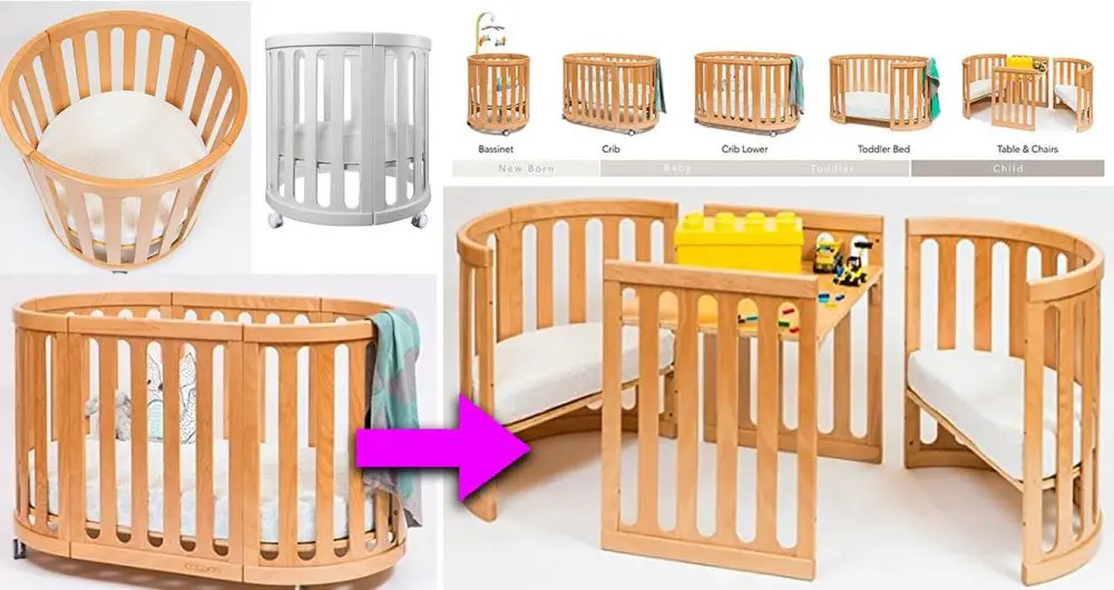 4-In-1 Convertible crib