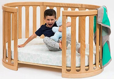Adaptable Crib This 4-In-1 Convertible Crib Transforms Into A Toddler Bed And Can Be ...
