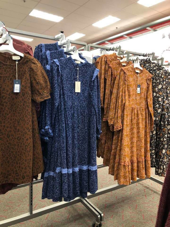 Lorca Damon roasts Target's prairie dress selection and starts a viral challenge