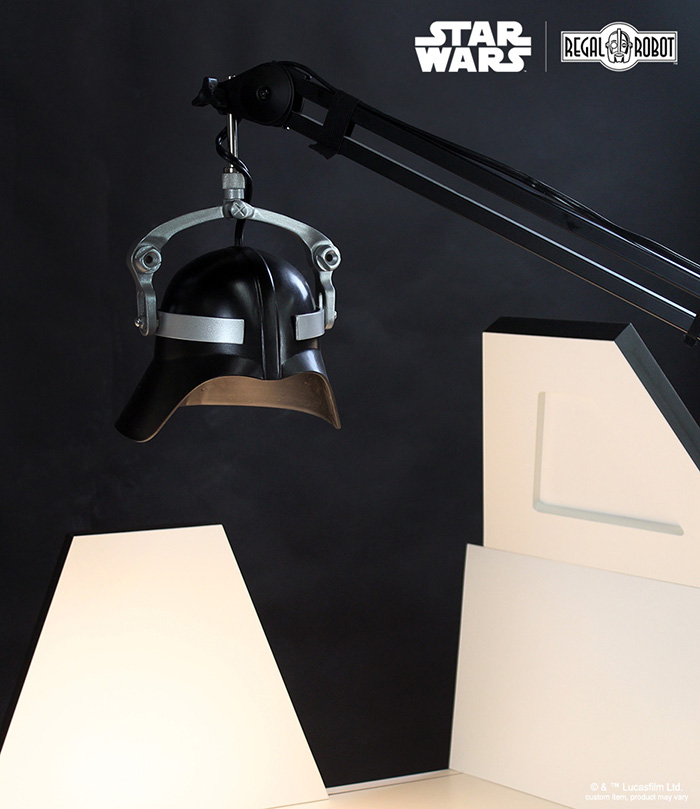 adjustable darth vader overhead desk lamp