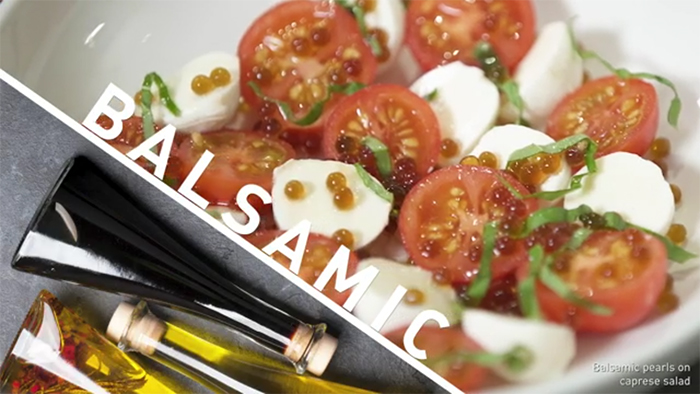 balsamic caviar salad