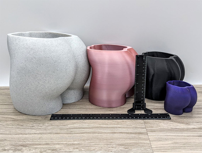 booty pots sizes