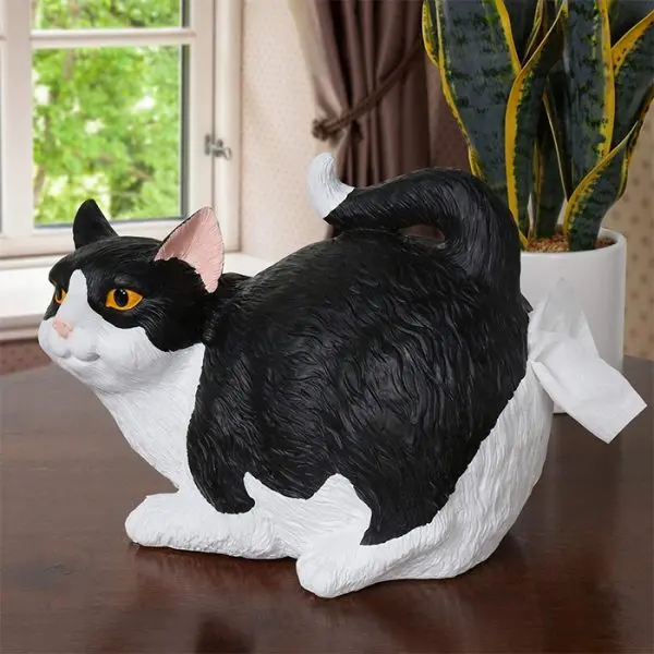 This Cat Butt Tissue Holder Is Purrfect For Cat Butt Lovers