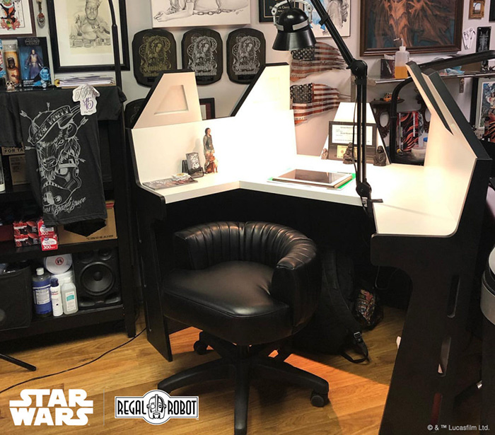 custom darth vader desk for brandi harkness-bruce