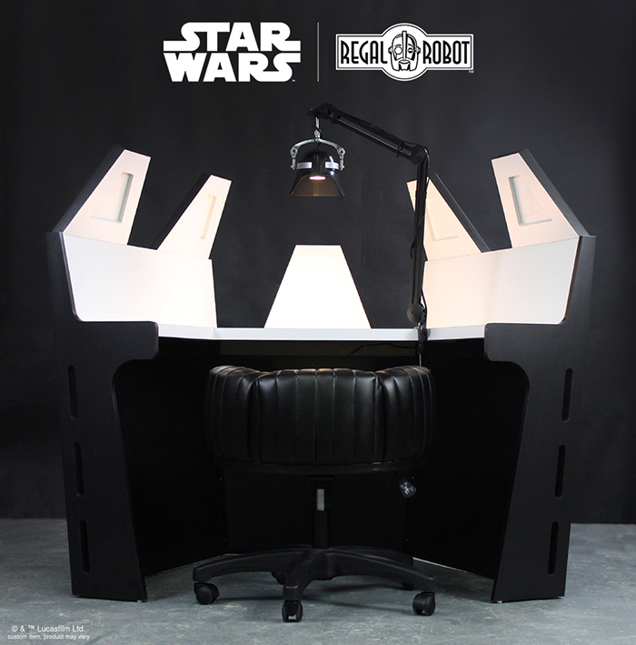 darth vader meditation chamber desk