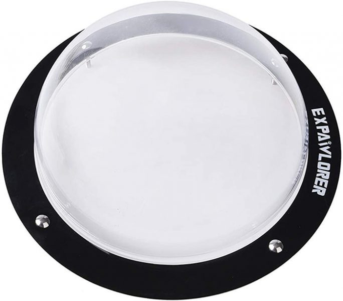 This Dog Fence Bubble Window Lets Your Pup Be As Nosy As They Want