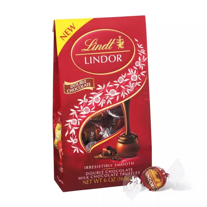 lindt lindor double chocolate truffles