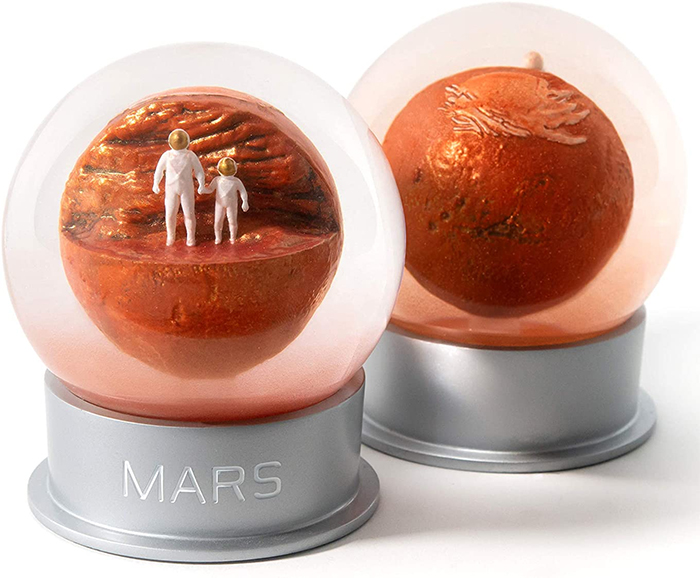 mars dust globe