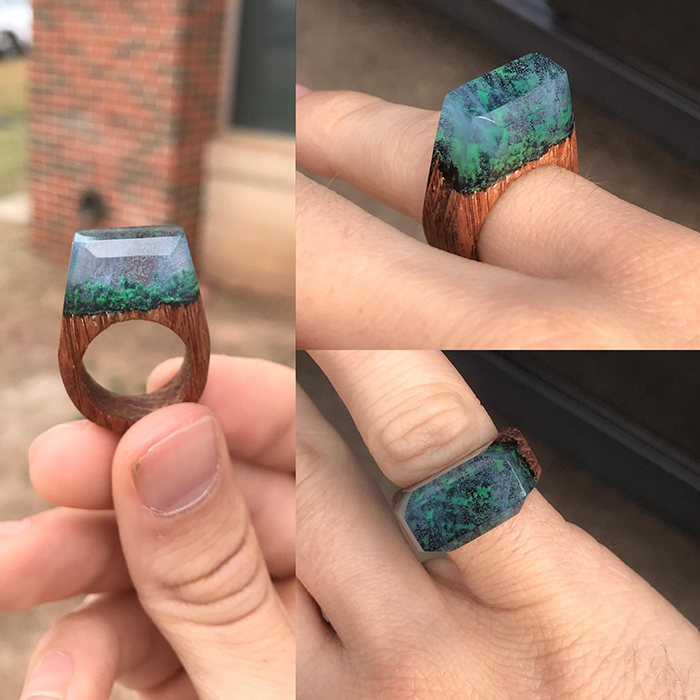 my secret wood ring for girlfriend