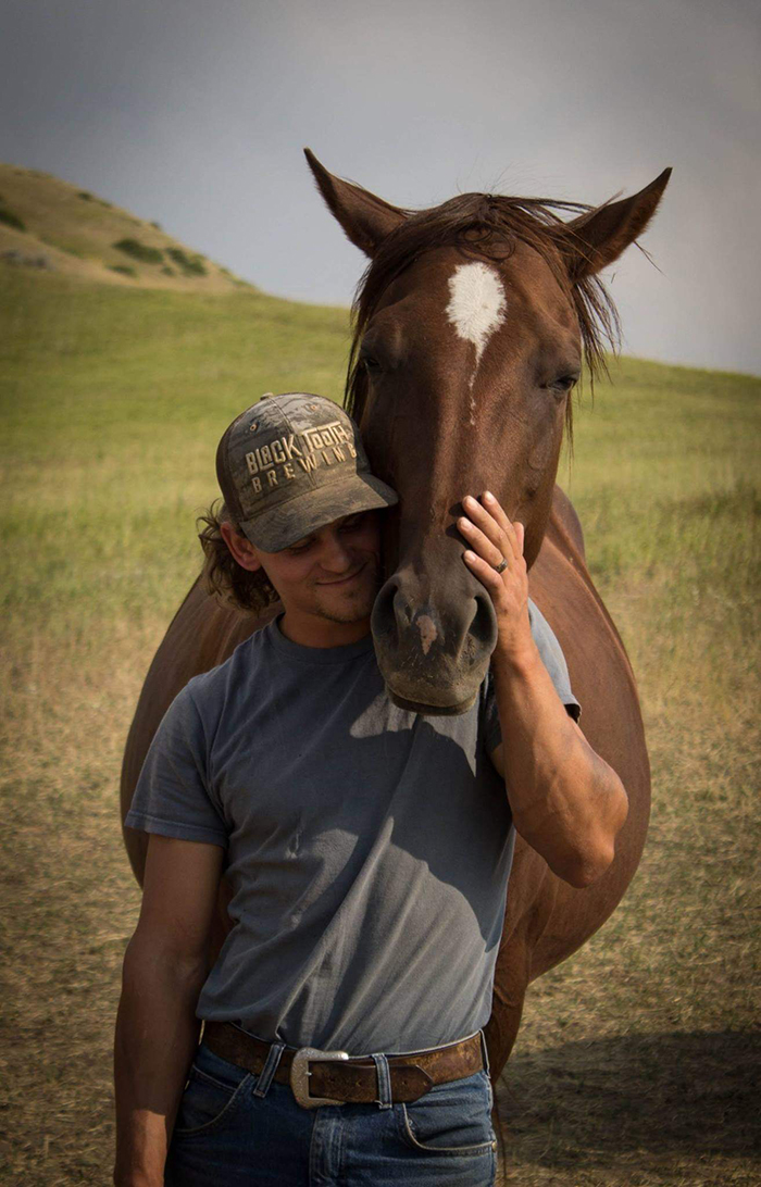 pets stealing owners' partners owner's boyfriend holding horse's face dearly