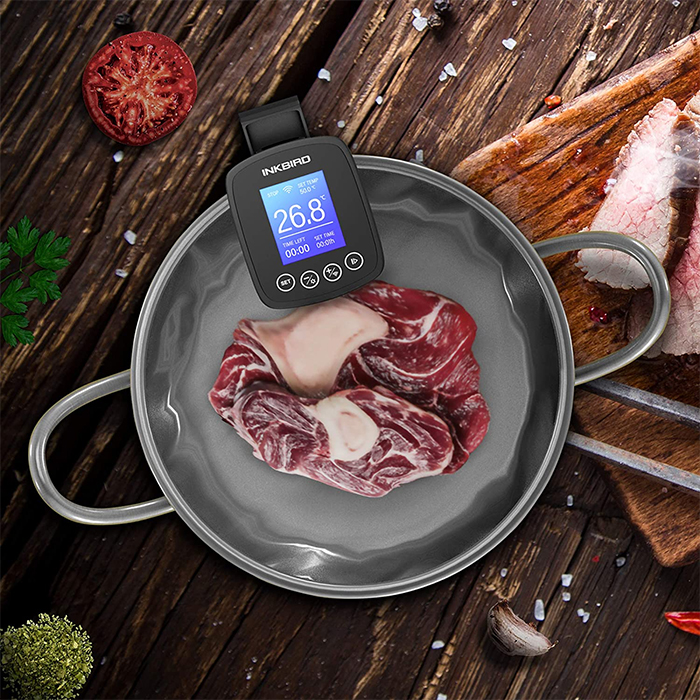 sous vide cooker lcd screen display
