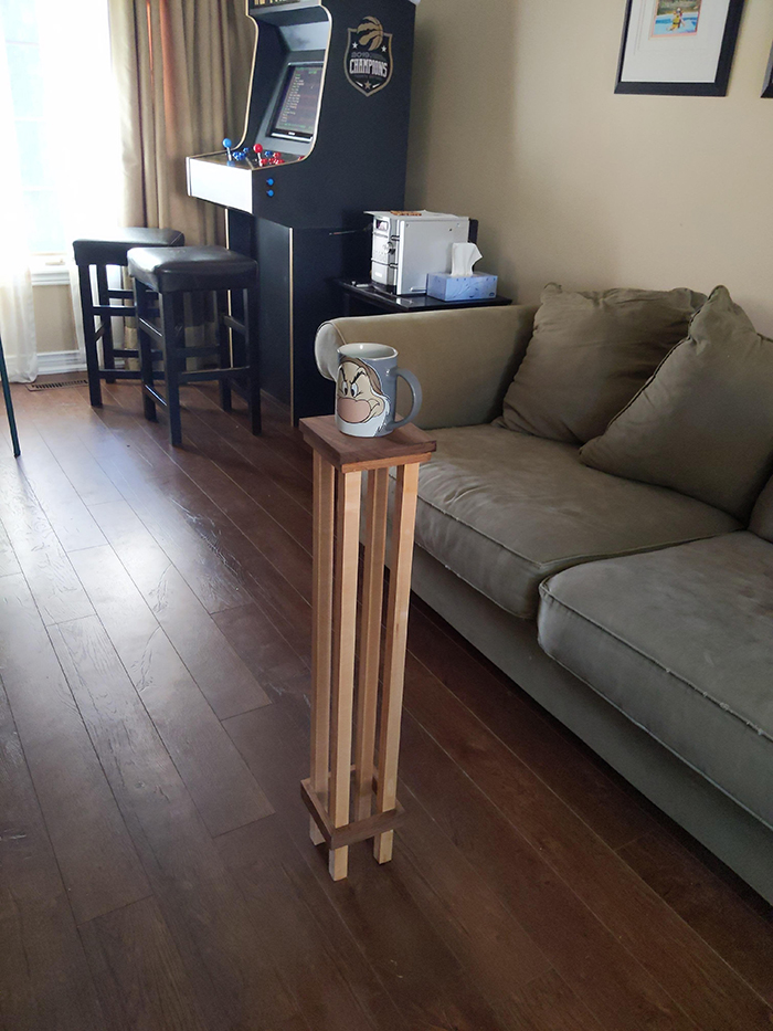 unique wooden coffee table