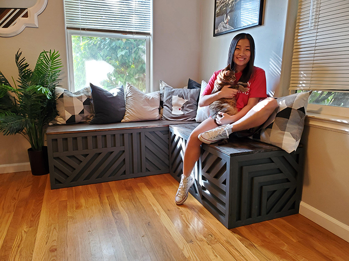 wooden dining table benches