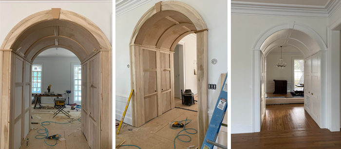 woodworking skills archway