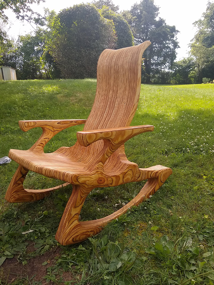 woodworking skills plywood rocker