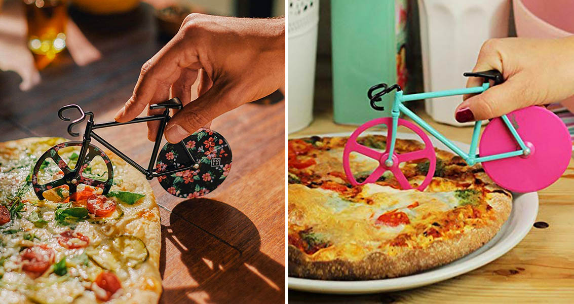 Bicycle-Shaped Pizza cutter