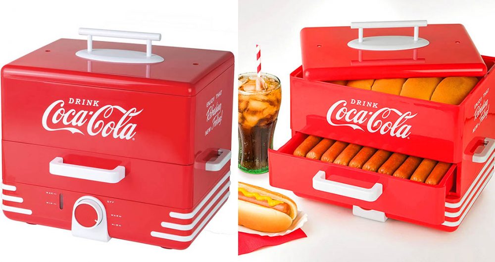 Coca-Cola Hot Dog Steamer And Bun warmer