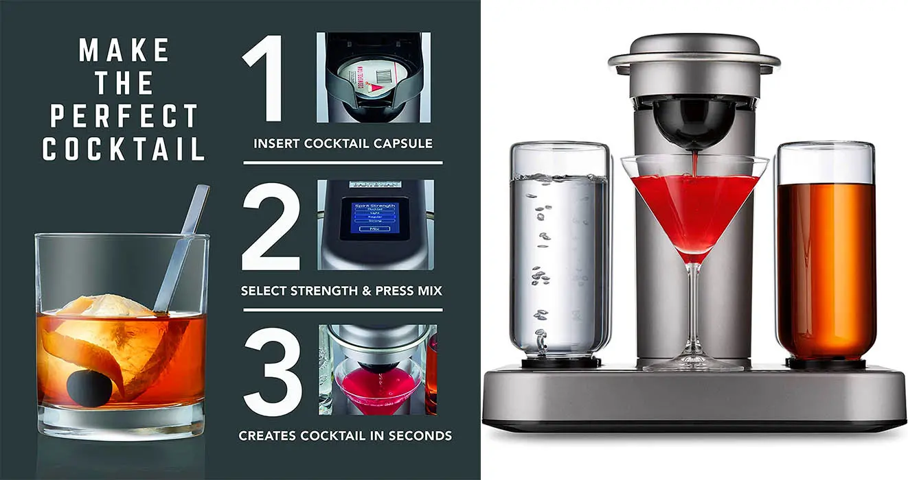 This Cocktail Machine Is Your Own Personal Bartender At Home