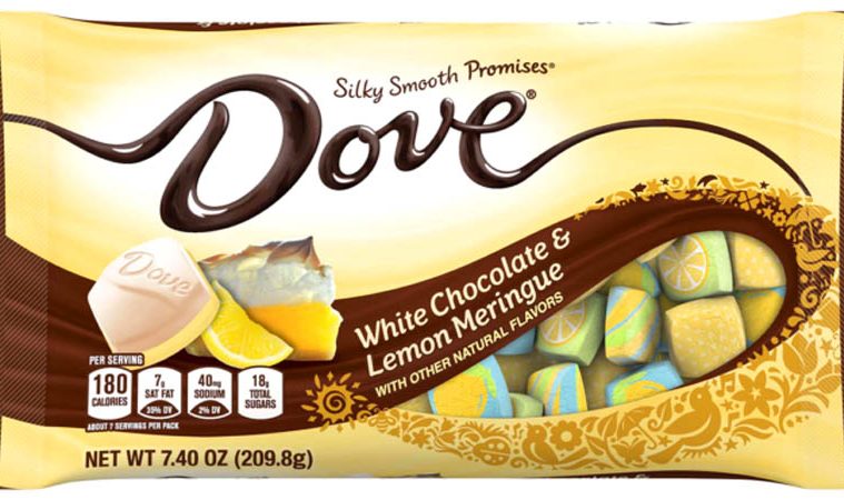 Dove White Chocolate & Lemon meringue