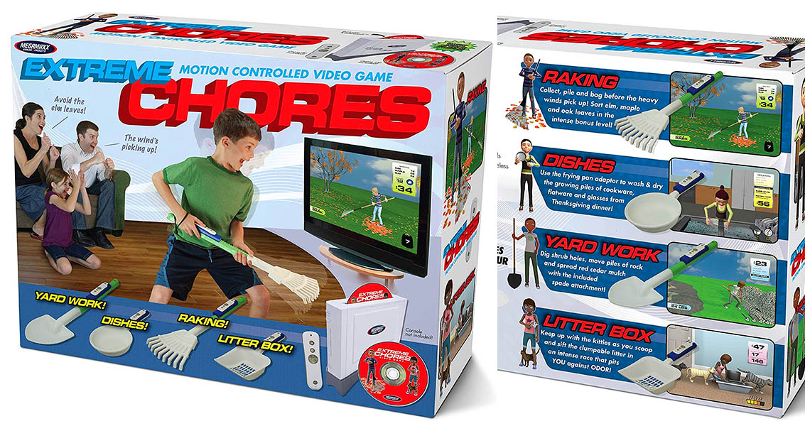 Details about   Extreme Chores Wii Children’s Games Prank Pack 