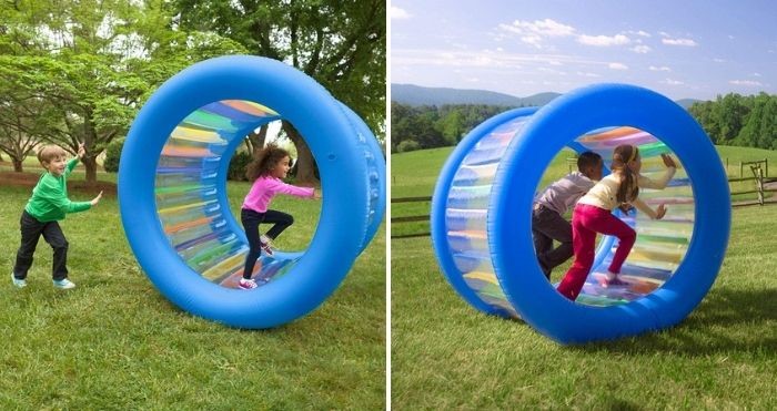 Giant Inflatable Rolling Wheel