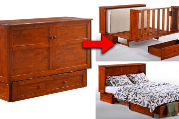Murphy cabinet bed