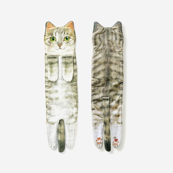 These Long CatShaped Towels Are 'PAWesome'