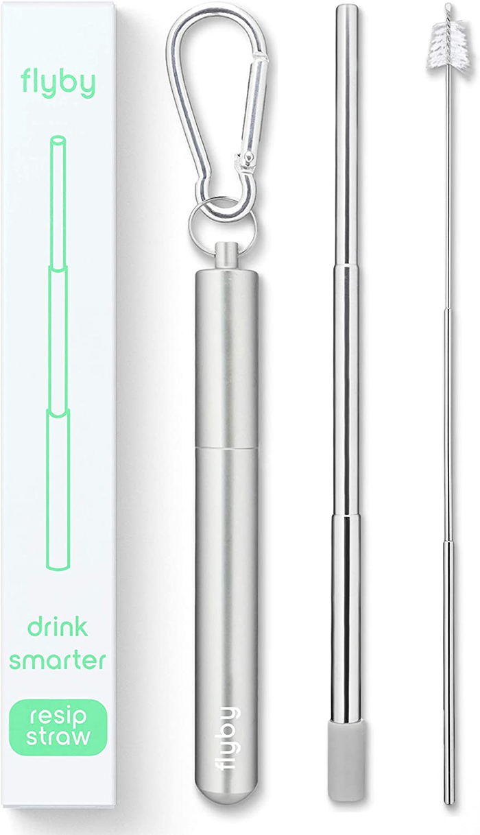 flyby resip straw silver