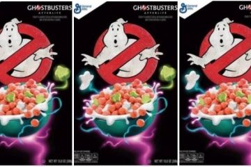 ghostbusters cereal