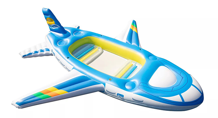 inflatable airplane float