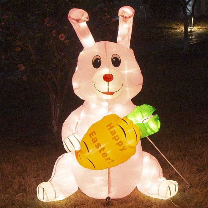 inflatable easter bunny