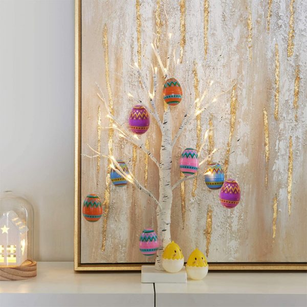 Get In The Festive Spirit With This Tabletop Easter Egg Tree