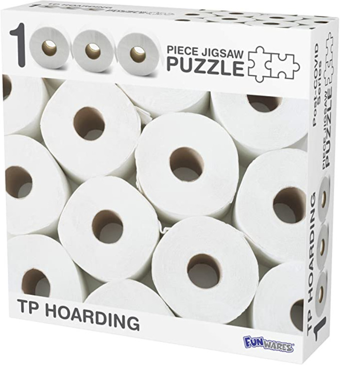 toilet paper jigsaw puzzle by funwares