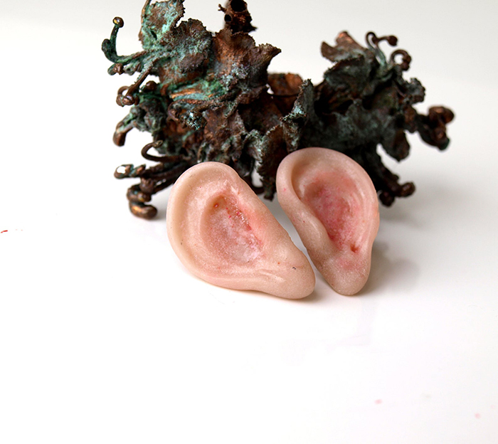 weirdsculpture anatomical jewelry