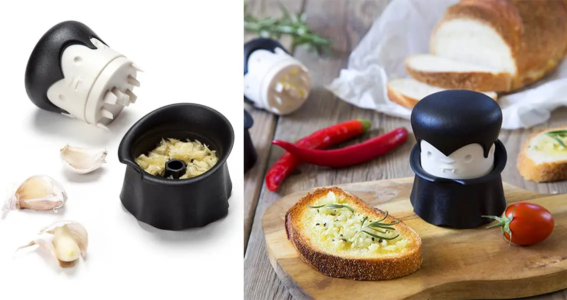 Turns Out Dracula's PartTime Job Is Crushing Garlic