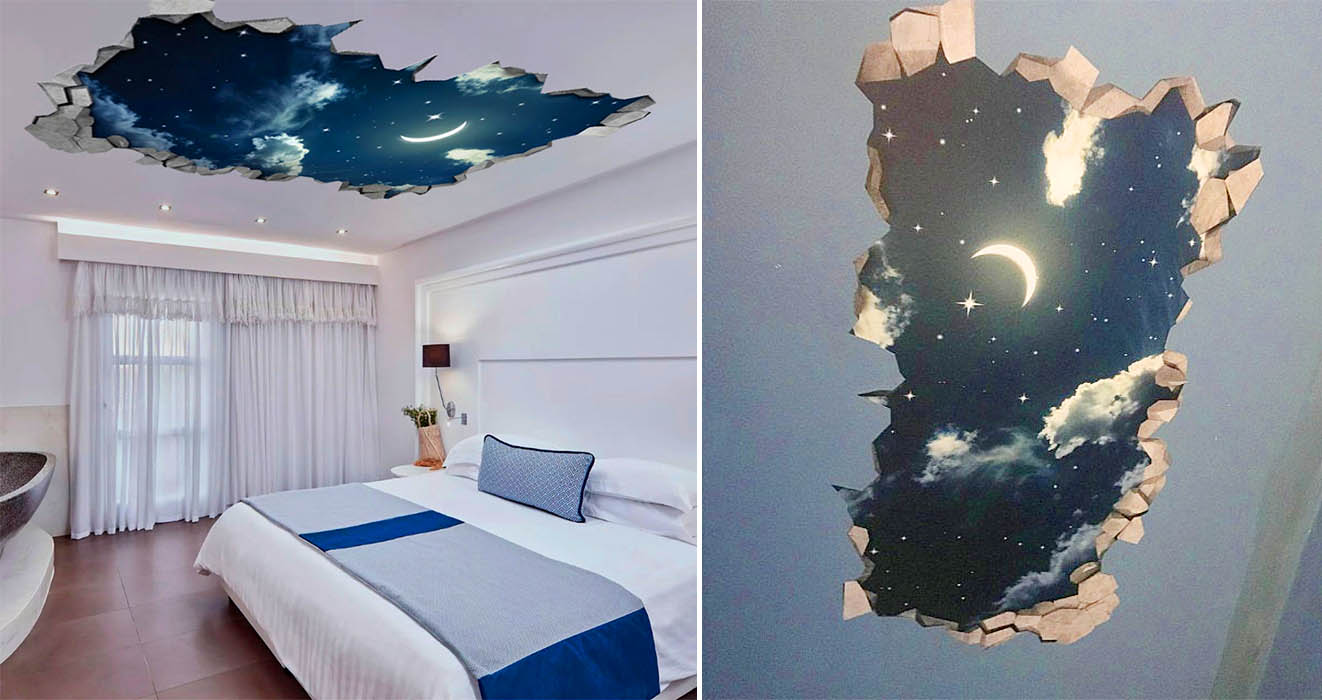 Night Sky Ceiling decal