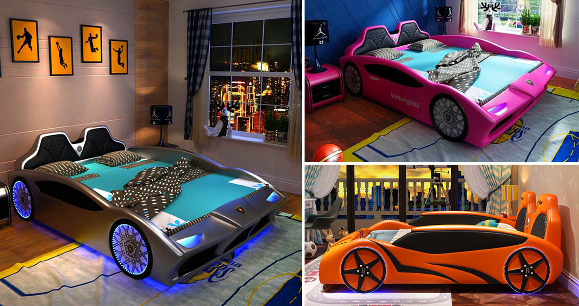 These Race Car Beds Can Fit Queen, Lamborghini Bed Frame