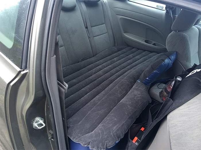 back seat inflatable mattress car