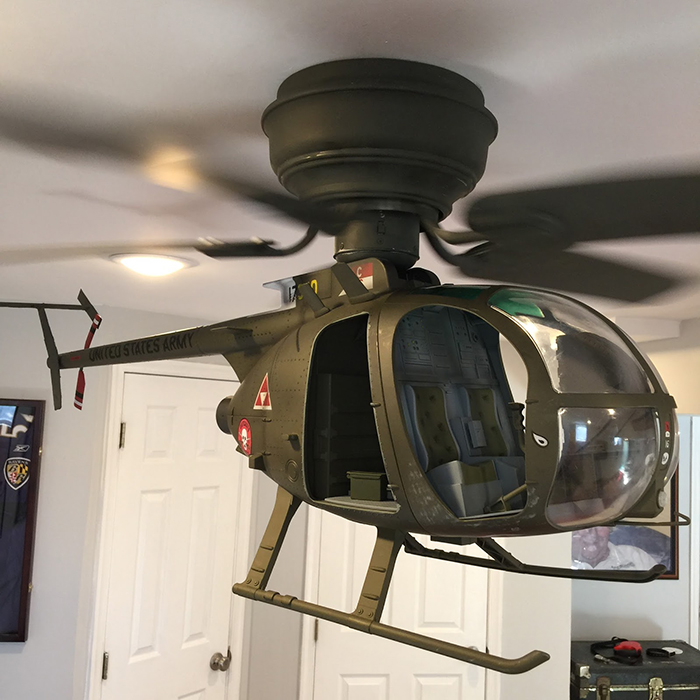 diy helicopter ceiling fan