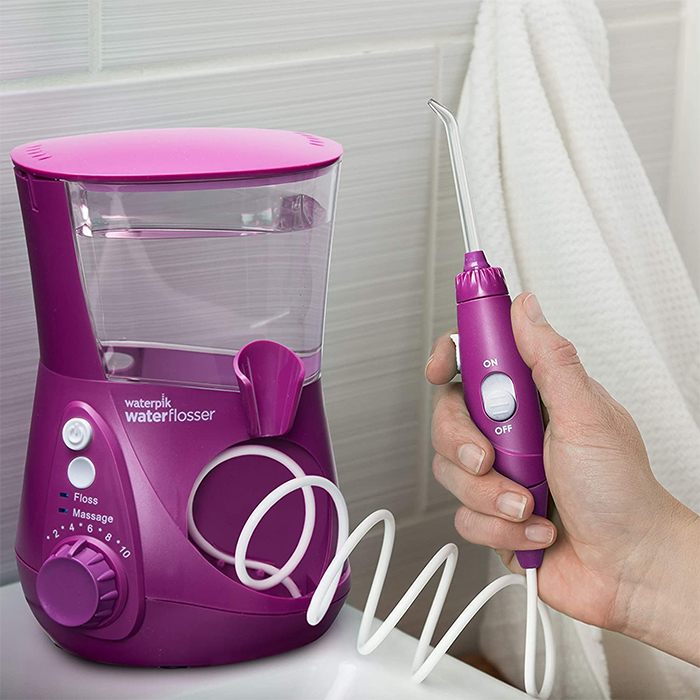 electric water flosser orchid