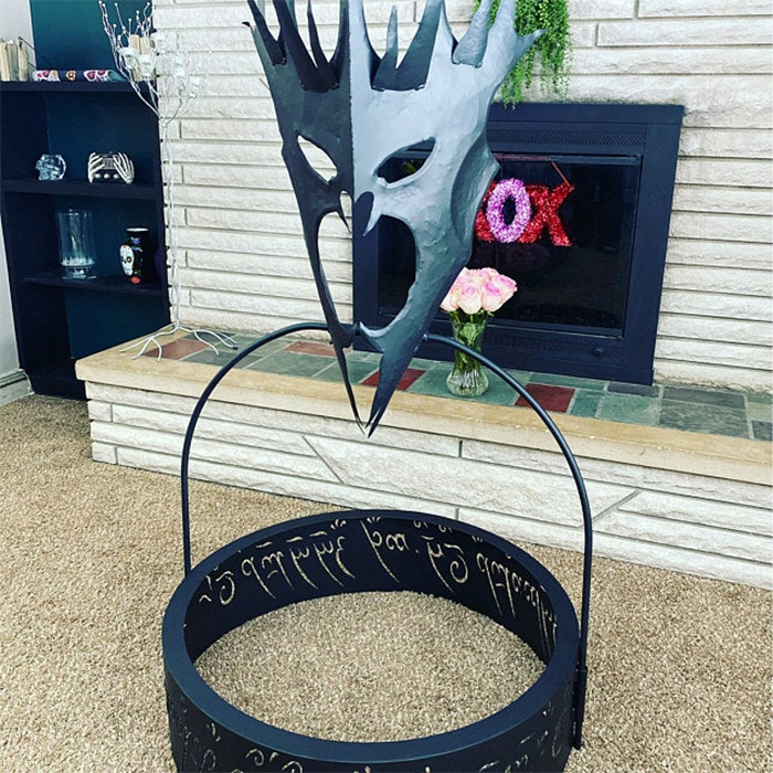 lord of the rings fire pit sauron